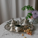 Старинный чайный сервиз Vаn Вergh Silverplаtе Со., 1898 г. — изображение 3