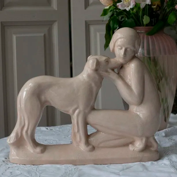 Барельеф ар-деко (Франция, 1920 г.), 35 х 32 см