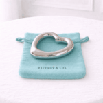 Винтажное кольцо-погремушка Tiffany & Co "Open Heart"