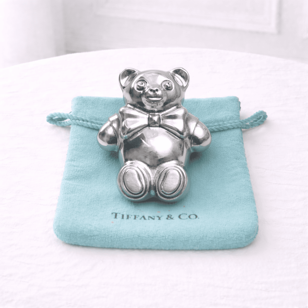 ChatGPT Image 19 апр. 2026 г., 23_12_43 (1) Винтажная погремушка Tiffany & Co, 8.5 см — изображение 1