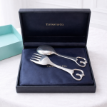 Винтажный набор детских столовых приборов Tiffany & Co