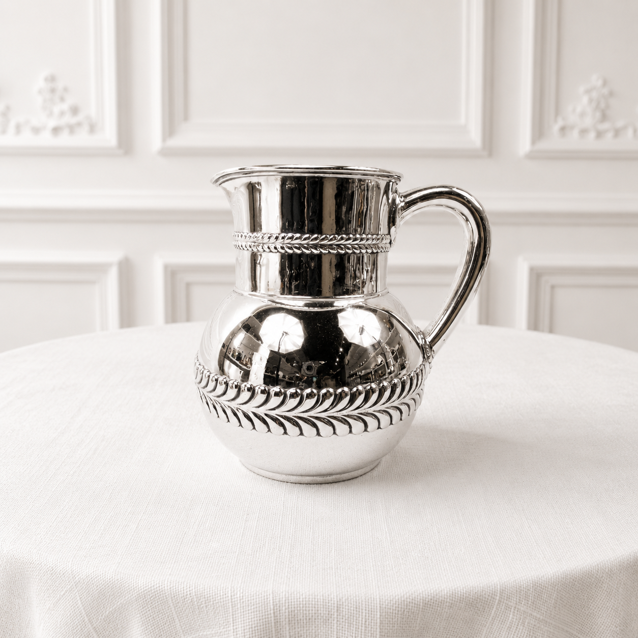 ChatGPT Image 14 мая 2026 г., 15_34_06 Серебряный кувшин Tiffany & Co. Wave Edge 1875г. — изображение 1
