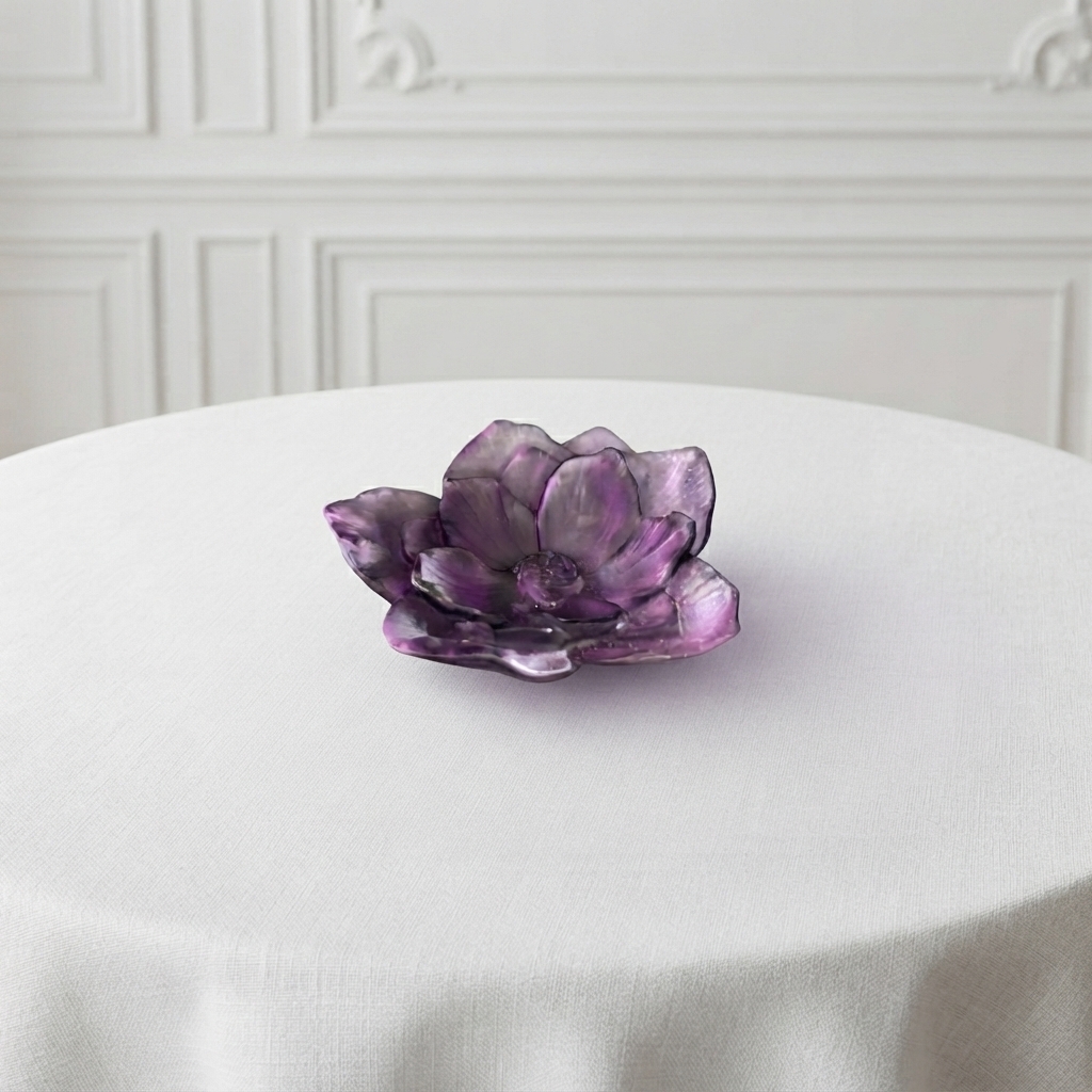 025 Object_on_table_smaller_202607172127 Чаша Daum Camelia Violet фиолетовая 13,5 см — изображение 1