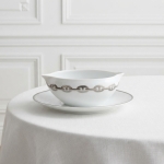 Соусник Hermes Chaine d'Ancre Platine 20 см