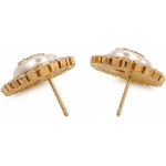 Серьги Chanel CC Earrings (Metal & Gold) — изображение 3