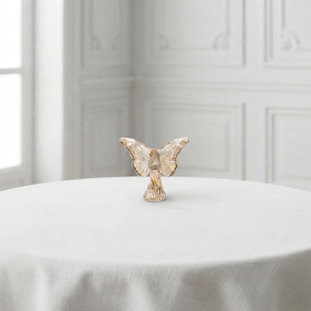 308 Статуэтка Lalique Papillon Бабочка 8 см золотая — изображение 1
