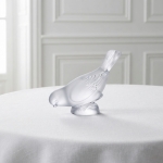 Статуэтка Lalique Moineau Colereux/Moquer птичка 8,5 см
